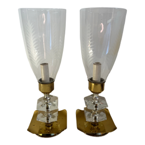 Brass and Glass Electrified Hurricanes a Pair