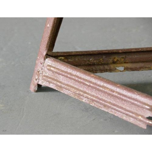 Industrial Factory Stool by Rowac, 1930s For Sale - Image 4 of 12