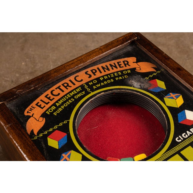 Early 20th Century Antique Electric Spinner Machine Trade Stimulator For Sale - Image 5 of 6