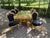Baroque 1980 Italian Maker Baroque Gold Beech Dining Set-7 Pc For Sale - Image 3 of 18