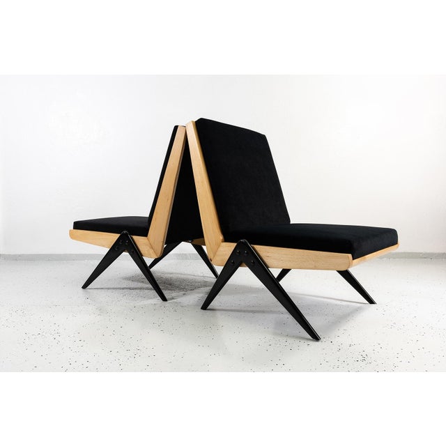 Modern Type 1312 Chairs bfrom Slupskie Furniture Factory, Poland, 1960s, Set of 2 For Sale - Image 4 of 18
