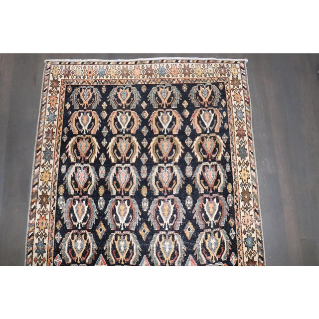 Early 20th Century Antique Persian Shiraz Throw Rug - 3'5" x 5'4" For Sale - Image 5 of 5