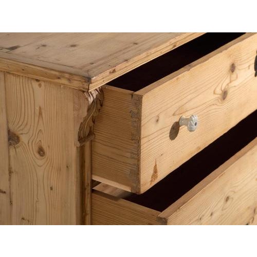 Antique Chest of 4 Drawers For Sale - Image 5 of 11