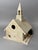 Vintage Mica Putz Christmas Church Music Box With Bottle Brush Trees, C. 1940s–1950s For Sale - Image 4 of 11