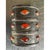 Vintage Carnelian Gilt Silver Turkoman Cuff For Sale - Image 10 of 12