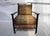 American Bobbin Lounge Chair Custom Upholstered in a Lee Jofa Fabric For Sale - Image 3 of 11
