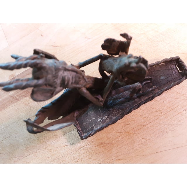 Antique 19th Century African Ashanti Artifact; Burial Gold Vessel Kuduo For Sale - Image 16 of 17
