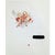 Orange # 'Flower' #3 - High-End Framed Cy Twombly Style Minimalist Botanic Oil on Canvas For Sale - Image 8 of 10