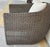 Organic Modern Mocha Tropic Outdoor Lounge Chairs Pair For Sale - Image 4 of 6