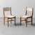 Set of Wooden and Fabric Chairs, 1960s For Sale - Image 11 of 11