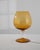 Glass 1960s Italian Yellow Glass Goblet For Sale - Image 7 of 18