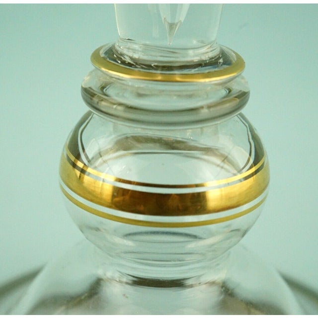 Antique Fine Crystal Glass Goblet in Pure Gold by Ludwig Moser, 1890s For Sale - Image 16 of 18