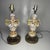 Italian Capodimonte Cherub and Floral Table Lamps- A Pair For Sale - Image 9 of 12