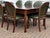 Animal Skin Dining Table and Dining Chairs in Green Leather, Set of 9 For Sale - Image 7 of 18