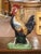 Green 19th Century French Barbotine Rooster Vase in the Manner of Carrier-Belleuse For Sale - Image 8 of 15
