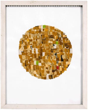 Alejandra Icaza, Mixed Media Abstract Collage, 1989