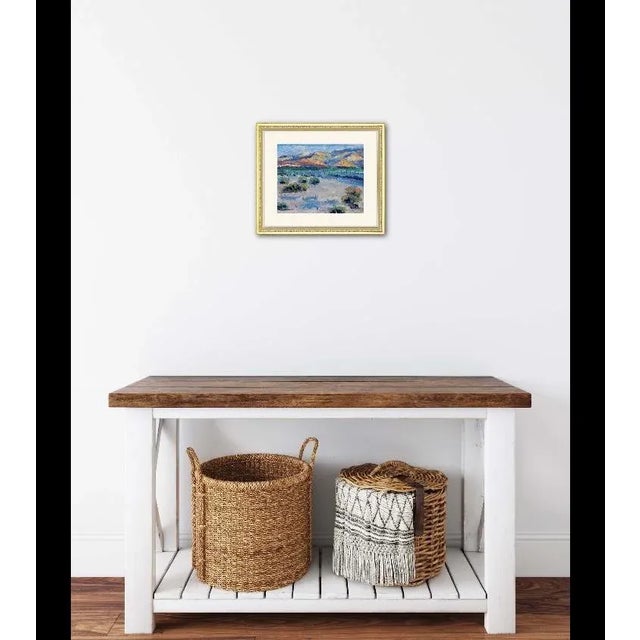 2020s Desert Glow Modern Landscape Oil Painting For Sale - Image 5 of 6