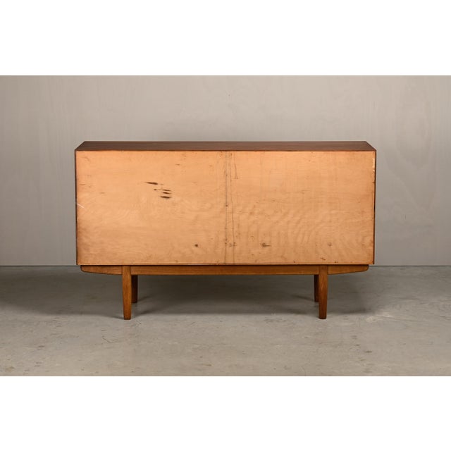 Brown Vintage Model 160 Sideboard in Teak and Oak by Børge Mogensen for Søborg Møbelfabrik, 1960s For Sale - Image 8 of 18