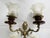 1980s Polam-Meos Warsaw Wall Lamps in Brass and Ceramics, Set of 2 For Sale - Image 5 of 16