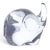 Figurative VTG Baccarat Lead Crystal Elephant " Mimi " Trunk Up 3" For Sale - Image 3 of 10
