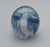 Elevate your décor with this striking vintage handblown glass paperweight, dated 2003 and signed on the base—possibly...