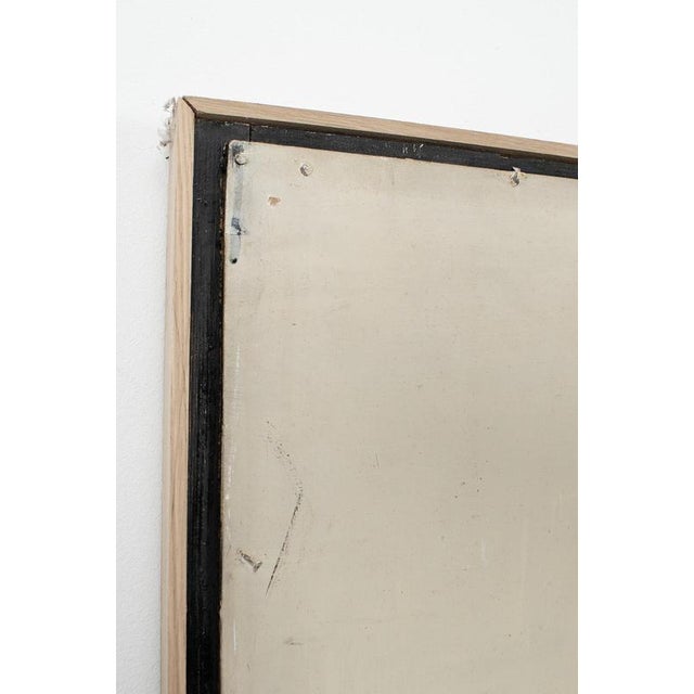 Wood Expressionistic Portrait, 1960s, Paint on Board, Framed For Sale - Image 7 of 12