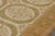 Antique Spanish Rug in Green and Beige With Medallion Pattern | Rug & Kilim For Sale In New York - Image 6 of 8