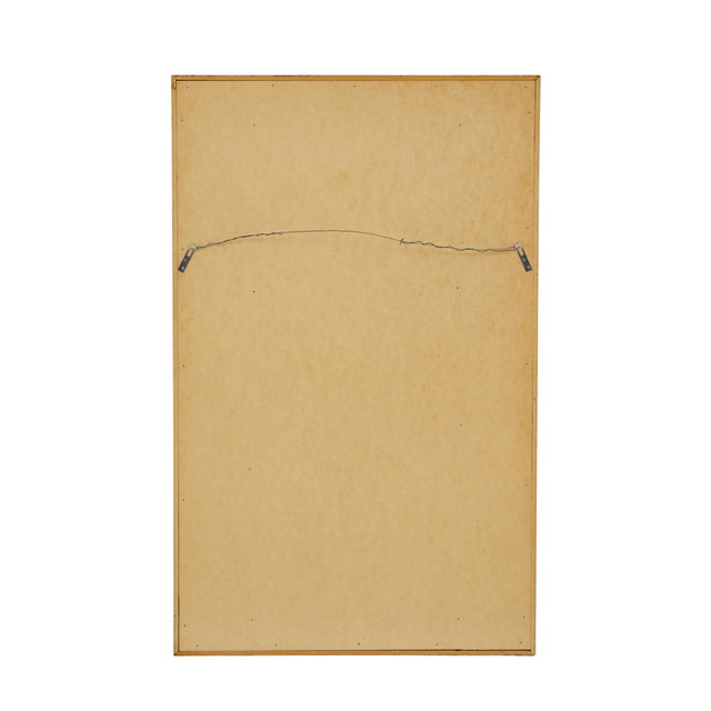 Scandinavian mid century segmented harlequin wall mirror circa 1950. Fine quality swedish made vintage mirror, likely to...