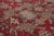 1900 - 1909 Hand-Knotted Antique Gordes Rug Red and Beige Floral Pattern For Sale - Image 5 of 6