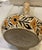 Vintage MCM Nassos Keramik Paradissi Rhodes Greece Leaping Deer Flowers Vase For Sale - Image 4 of 5