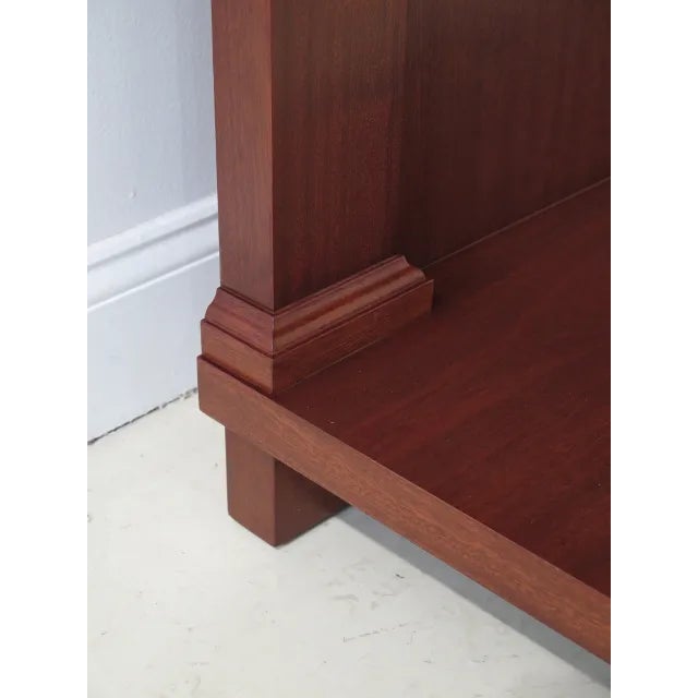 French Empire Marble Top Petticoat Console Tables - a Pair For Sale - Image 9 of 13