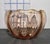 Verrerie Legras Antique French Legras St. Denis Pink Optic Glass Finger Bowl Candy Gold Gilded For Sale - Image 4 of 7
