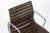 Eames Herman Miller Brown Leather Aluminum Group Thin Pad Desk Chair, 2008 For Sale - Image 13 of 18