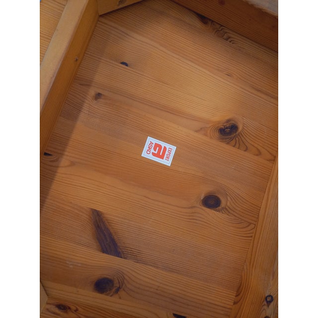 Asko Vintage Scandinavian Pine Chairs by Ilmari Tapiovaara for Asko, 1970s, Set of 8 For Sale - Image 4 of 18