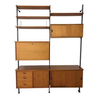 Mid-Century Teak Shelving System by Olof Pira for Pira Sweden, 1960s, Set of 10 For Sale