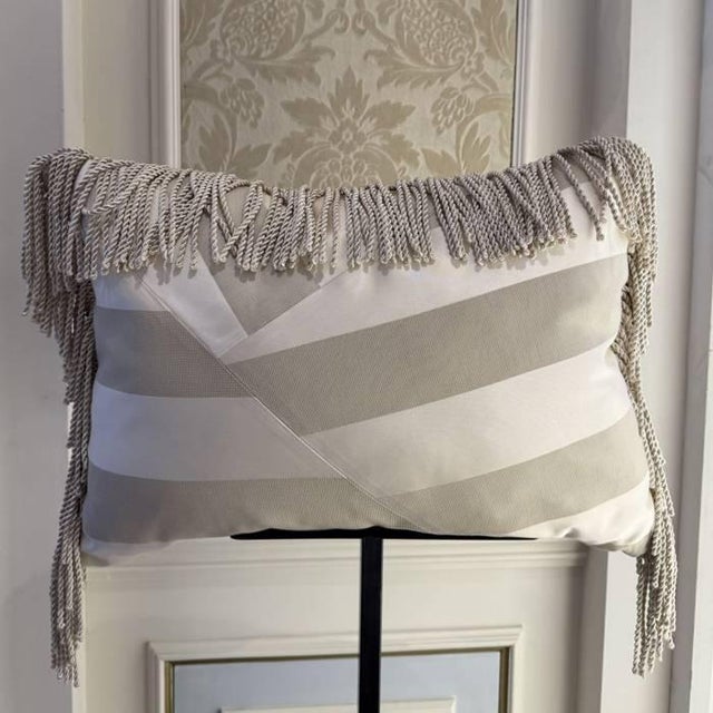 Mert Cushion by Sohil Design For Sale - Image 4 of 5