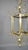 Gold Large French Brass Lantern, 1920s For Sale - Image 8 of 18