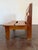 Vintage French 1950s Brutalist Mahogany Bench For Sale - Image 15 of 18