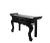 Antique Chinese Black Lacquer Altar Console Table For Sale - Image 4 of 13