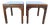 Drexel Heritage Chinese Chippendale Banded Mahogany Side Tables, Pair For Sale
