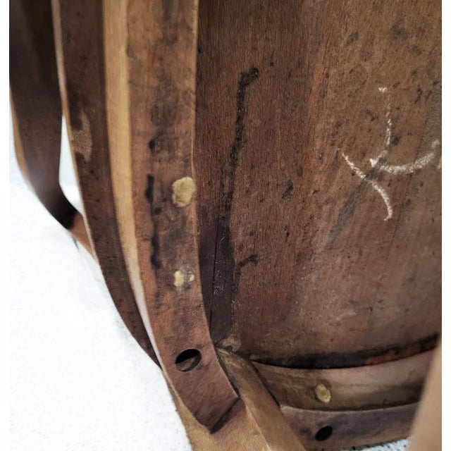 Antique Wooden Jury Chairs Utah State Legislature - Set of 2 Tagged & Numbered For Sale - Image 10 of 12