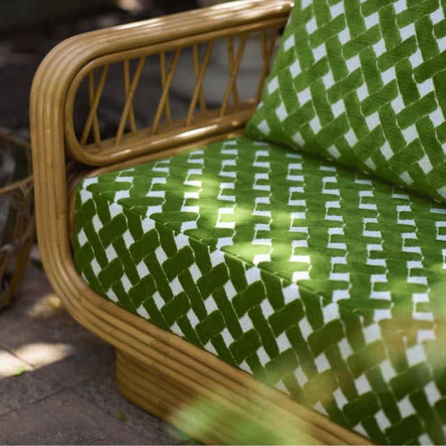 Not Yet Made - Made To Order Luna Sofa in Stained Rattan by Popus Editions For Sale - Image 5 of 9