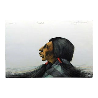 Frank Howell "Prophet" Lithograph Unframed Hand Signed For Sale
