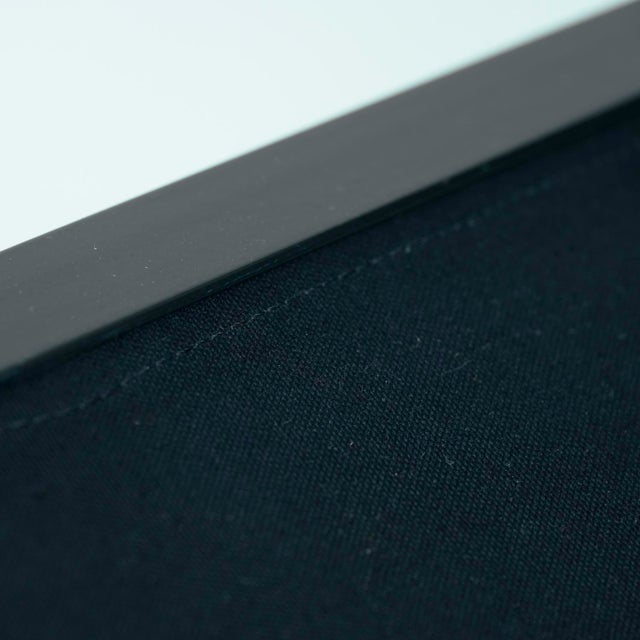 Pastoe Kubus Armchair FM62 designed by Radboud van Beekum The Netherlands, 1981 Cube-shaped metal frame with new harness...