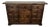 Spanish Rustic Oak Sideboard with Paneled Doors and Iron Hardware, 1930s For Sale