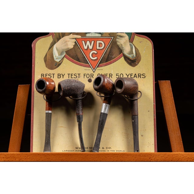 Vintage WDC Pipe Display Stand by Wm. Demuth & Co. For Sale - Image 4 of 6