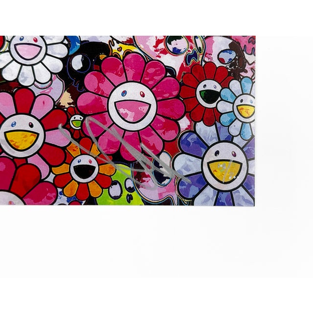 Offset lithograph in colors on satin wove paper. Hand signed lower right by Takashi Murakami. Hand numbered 108/300 lower...