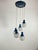 Mid-Century Italian 5-Light Chandelier, 1960s For Sale - Image 10 of 15