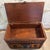 Indian Vintage Wood, Fabric, and Metal Jewelry Storage Box India For Sale - Image 3 of 11