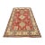 Kazak Rug 6'1'' X 8'10'' Red Wool Tribal Geometric Hand-Knotted Oriental Carpet For Sale